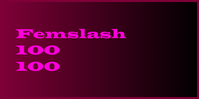 Femslash 100 100